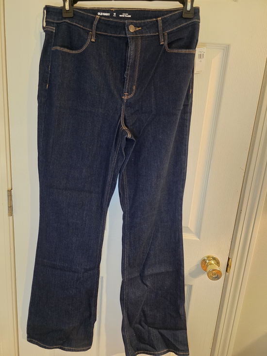 Old Navy Denim - Old Navy Dark Wash Bootcut Jeans - Dark Blue